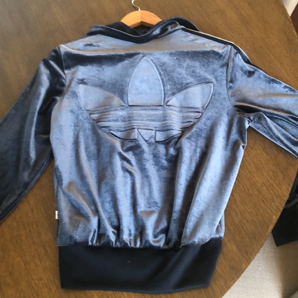 Adidas velvet jacket - Picture 3 of 4